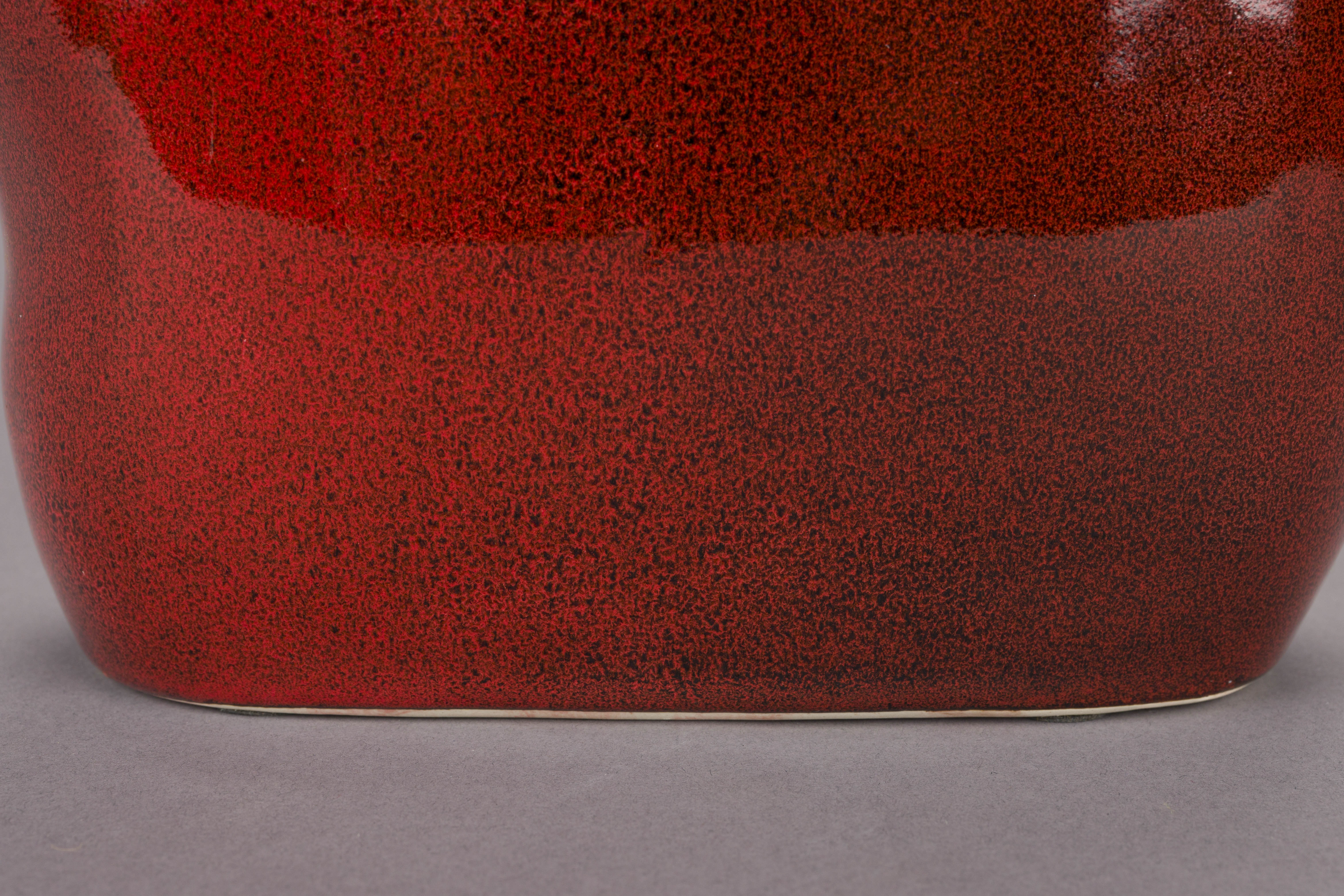 Dutchbone Edna Red Ceramic Vase Medium
